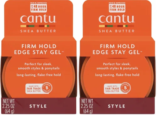 Vista 12 de Cantu Gel Extra Hold Edge Stay con manteca de karité, 2.25 onzas (el embalaje puede variar)