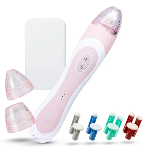 Vista 13 de PMD Beauty Personal Microderm Elite Pro - At-Home Use, Facial Exfoliator Tool, Microdermabrasion Machine Kit for Face and Body Skincare