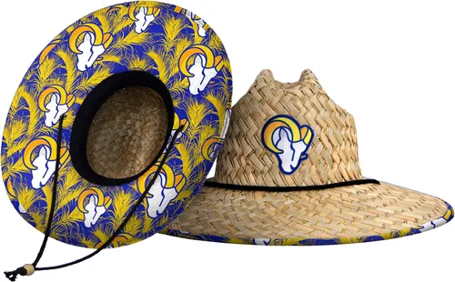 Vista 45 de FOCO - Sombrero de paja con logotipo de equipo universitario de NCAA y estampado floral para hombre