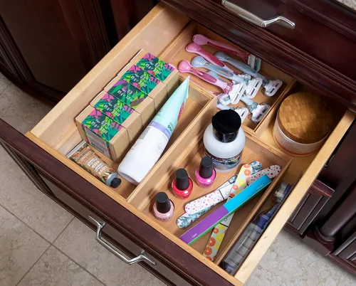 Vista 7 de Lipper International 8181S - Cajas organizadoras apilables, tamaños variados
