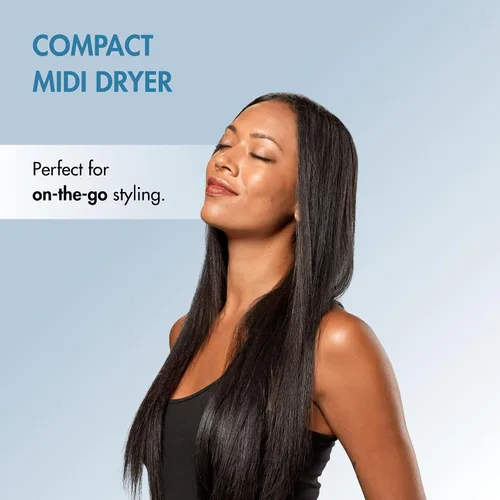 Vista 4 de BaBylissPRO Compact Midi Hair Dryer, 1000 watts, Great for Travel or touchups, Includes Diffuser and Concentrator