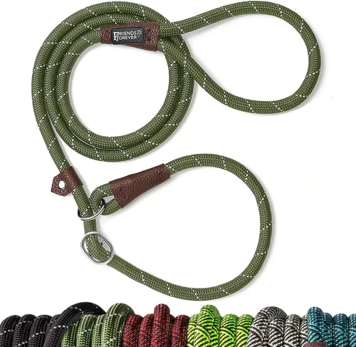 Vista 10 de Friends Forever Correa extremadamente duradera para perro, de alta calidad, para escalada de montaña, fuerte, resistente y cómoda, soporta el tirón