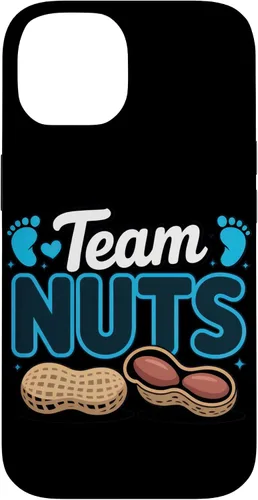 Vista 4 de Team Nuts Expecting Parents Funny Family Event Shirt Case for iPhone XR
