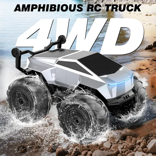 Vista 2 de Coche de control remoto, 2.4GHz impermeable RC Monster Truck