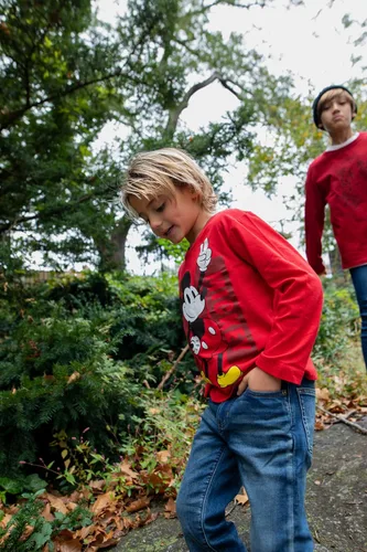 Vista 4 de Disney Mickey Mouse - Paquete de 3 camisetas de bebé a niño grande