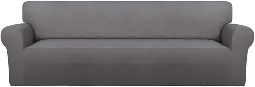 Vista 46 de PureFit Funda súper elástica para sofá reclinable con bolsillo, funda de sofá suave y antideslizante de elastano, lavable, protector de muebles