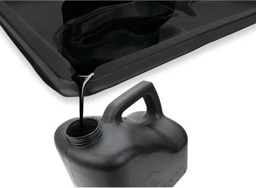 Vista 8 de Performance Tool W4067 12-Quart Used Oil Transport Jug, Black