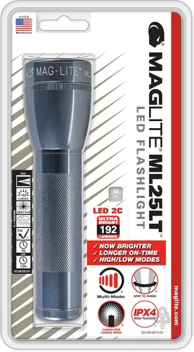 Vista 8 de Maglite ML25LT linterna LED de 2 celdas C, color azul
