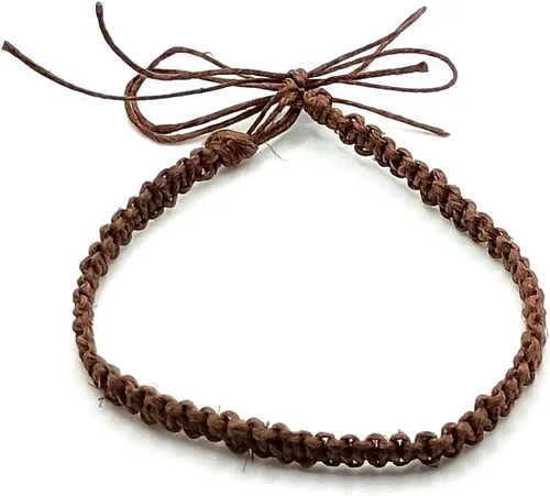 Vista 23 de Hemp Anklet Adjustable Tie On
