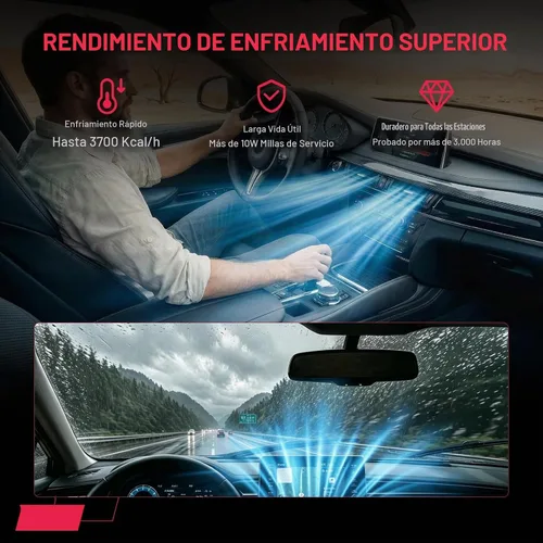 Vista 2 de BDFHYK Compresor de aire acondicionado con embrague compatible con Ford F-250 F-350 Super Duty 6.2L 2017-2019, F-450 F-550 Super Duty 6.8L