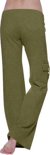 Vista 2 de Cargo Pants for Women Bootcut Yoga Pants Wide Leg Sweatpants Plus Size Workout Gym Trousers with Button Pockets