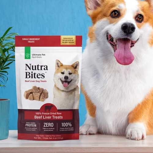 Vista 9 de ULTIMATE PET NUTRITION Nutra Bites Golosinas liofilizadas para perros