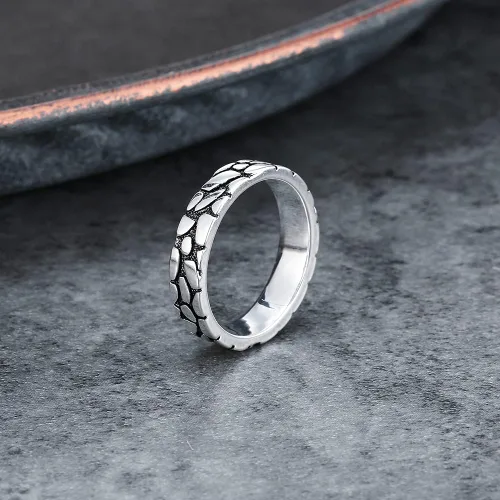 Vista 5 de Band Rings for Women, Fashion Gold and Silver Chunky Band Rings Statement Costume Jewelry for Teen Girls Gifts for Her