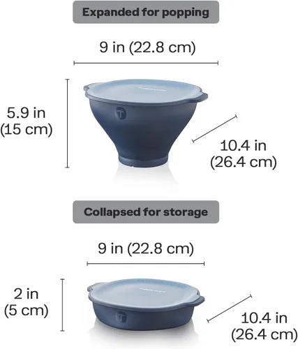 Vista 3 de Tupperware Wow Pop - Máquina para hacer palomitas de maíz para microondas