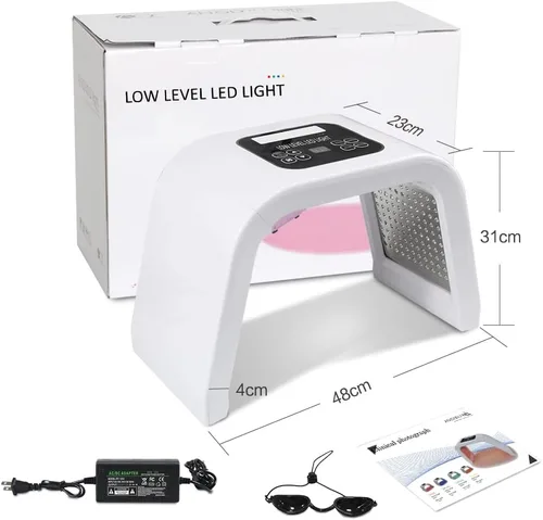 Vista 4 de L-E-D Light 7 Color SPA Facial Light Máquina de belleza multifuncional para mujeres Home Salon