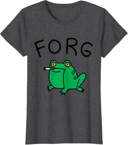 Vista 4 de Forg Y2K Sarcastic Cringe - Camiseta divertida Irónica Gen Z Weird Meme Cool, Blanco