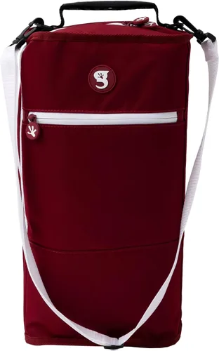 Vista 14 de geckobrands Verticool Cooler - Bolsa térmica suave portátil aislada con correa ajustable para el hombro, capacidad para 9 latas o 2 botellas
