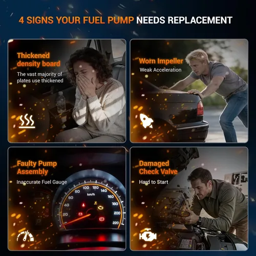 Vista 4 de OTO-K - Conjunto de módulo de bomba de combustible eléctrica con sensor de presión compatible con Chevrolet Chevy Silverado 1500, GMC Sierra 1500