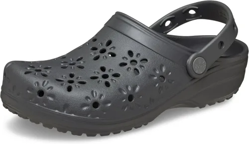 Vista 9 de Crocs Zuecos clásicos con corte floral unisex para adultos