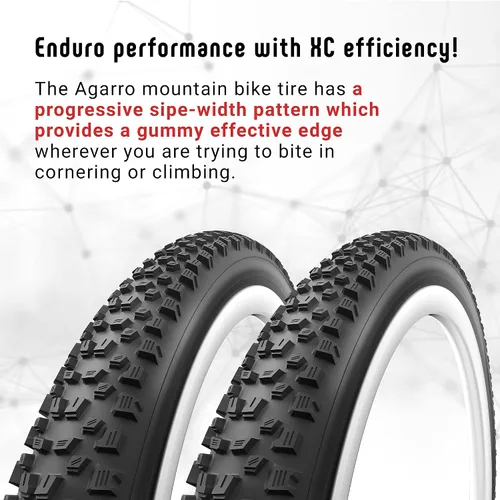 Vista 3 de Vittoria Agarro G2.0 Tubeless Ready TNT Enduro/Trail Fahrradreifen