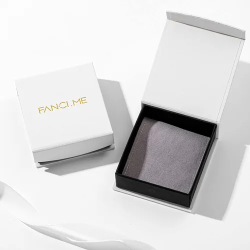 Vista 6 de FANCIME Aretes de palanca en la parte trasera, aretes de ópalo creado con piedra natal de octubre, plata esterlina, ópalo de fuego blanco, halo
