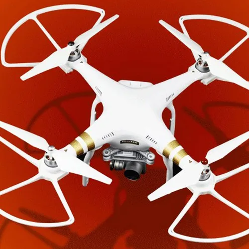 Vista 4 de Crear idea 4 x Blanco Propeller Gear Prop Guard Protector Snap Compatible con DJI Phantom 3
