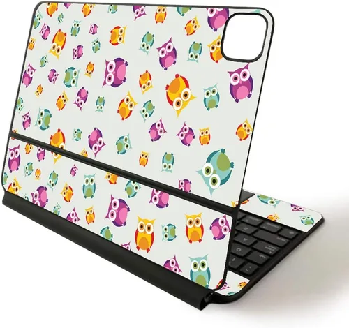 Vista 4 de MightySkins - Skin para Apple Magic Keyboard para iPad Pro de 11 pulgadas (2020) - Sushi Funda protectora de vinilo duradera, y única, aztec fox