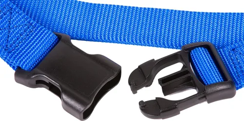 Vista 3 de GoGo Pet Products GoGo - Collar de perro Martingala de 3/4 pulgadas, mediano, color azul