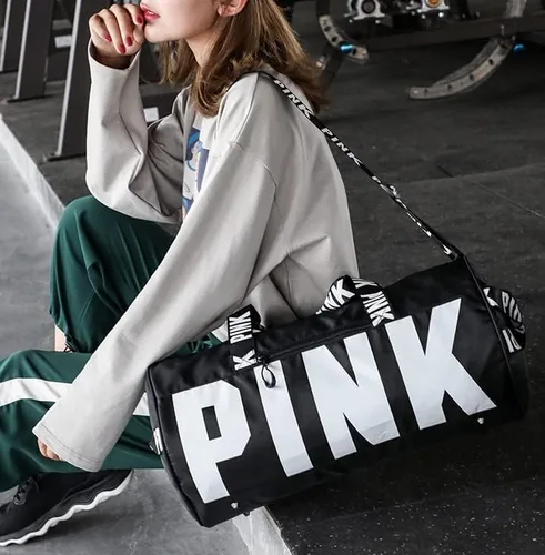 Vista 3 de Bolsa de gimnasio deportivo de gran capacidad, bolsa de viaje para zapatos deportivos con compartimento de bolsillo húmedo para hombres y mujeres