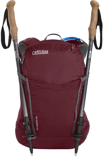 Vista 6 de CamelBak Mochila de hidratación para senderismo Rim Runner X20 de 50 oz para mujer