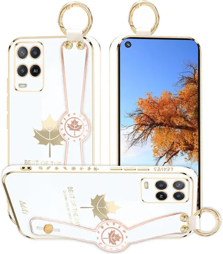 Vista 12 de Funda de teléfono para Oppo A54, funda estética de silicona a prueba de golpes para mujer, funda protectora para Oppo A54, funda delgada con anillo