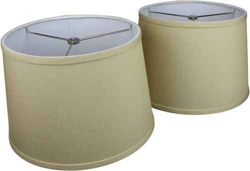 Vista 20 de FenchelShades.com - Juego de 2 pantallas de lámpara de 10 pulgadas de diámetro superior x 12 pulgadas de diámetro inferior x 8 pulgadas de altura