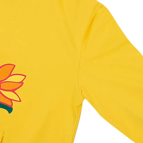 Vista 8 de FirstCos Wonder Egg Priority Ohto Ai - Sudaderas con capucha de anime con cordón y diseño de girasoles amarillos