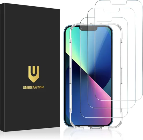 Vista 30 de UNBREAKcable Protector de pantalla de vidrio templado inastillable para iPhone SE 2022/SE 2020, iPhone 8/7 [paquete de 3] [99.99% transparente HD]