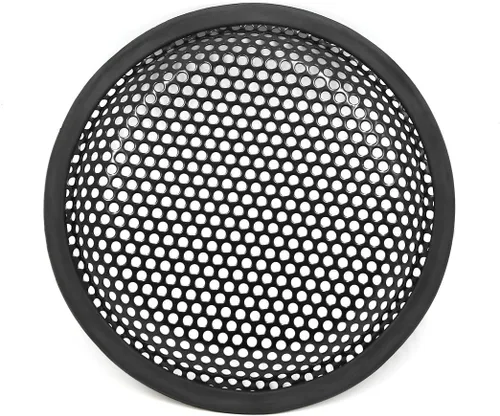 Vista 2 de uxcell 6.5 "altavoz de audio de coche malla subwoofer subwoofer parrilla protector de polvo