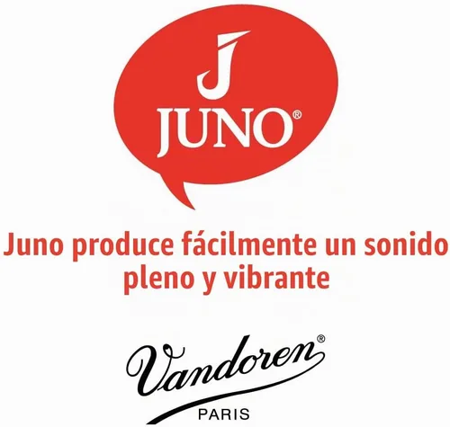 Vista 3 de Vandoren JUNO Cañas para saxofón alto, fuerza 2, caja de 10, JSR612
