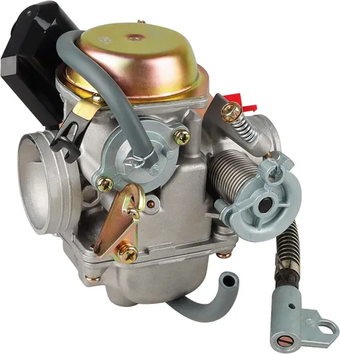 Vista 5 de Carburador Onsnail PD24J de 150cc para motores de 4 tiempos 125cc 150cc 152QMJ 157QMI de 24 mm para motocicleta, scooter, ATV, Go Kart con colector