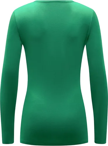 Vista 4 de Formeet17 Paquete de 2 camisetas de manga larga para mujer