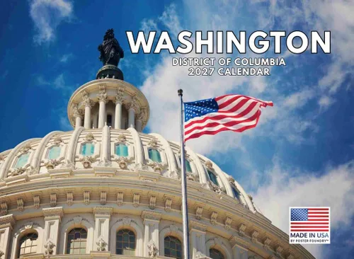 Vista 125 de Calendario de Alabama 2026 para pared, 12 meses, mensual, recuerdos escénicos de AL Hecho en Estados Unidos