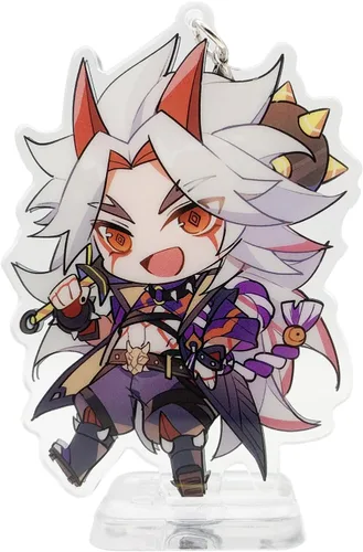Vista 77 de YJacuing Genshin Impact - Figura de llavero de acrílico