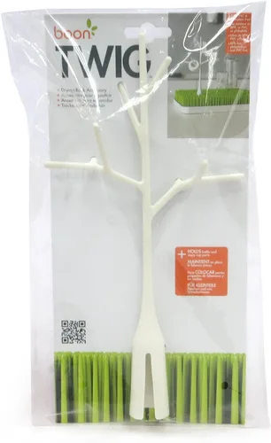 Vista 3 de Boon Twig - Accesorio de secado para césped y césped, color blanco (paquete de 2)