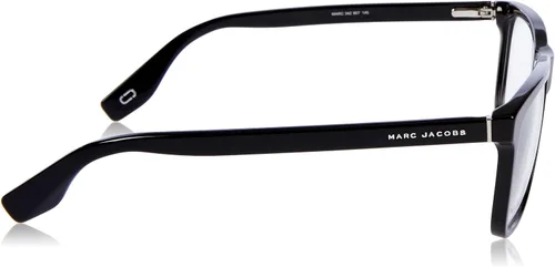 Vista 3 de Marc Jacobs Marc 342 807 - Gafas de gafas rectangulares de plástico 2165in color negro