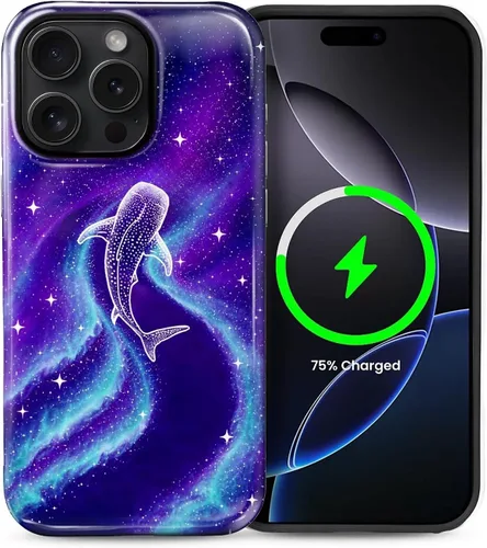 Vista 66 de Funda Compatible con iPhone 13/14 [Compatible con MagSafe] Protección de Doble Capa de Cáscara Dura Híbrida, Funda Magnética Protectora a Prueba