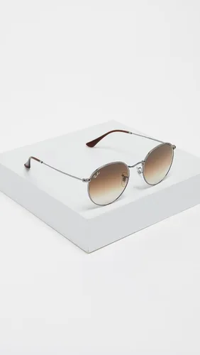 Vista 5 de Ray-Ban - Lentes de sol de metal Rb3447n, redondos, con lentes planas