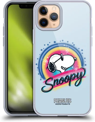 Vista 35 de Head Case Designs Funda de gel con licencia oficial de Peanuts Beach Surf Snoopy Boardwalk Airbrush [protección de grado militar] compatible