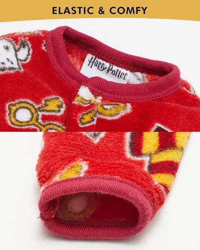 Vista 3 de Harry Potter Pijama de manga larga con forro polar de felpa para bebé niña