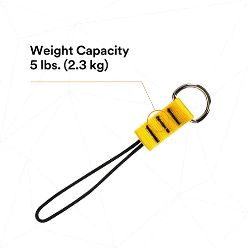 Vista 7 de 3M - DR-CORD-10PK DBI-SALA Protección contra caídas para herramientas, 1500009, cable de anillo en D con lazo, cinchas a herramientas que pesan