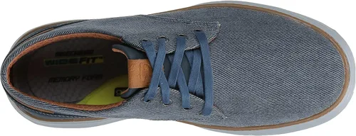 Vista 8 de Skechers de lona Moreno Oxford para hombre