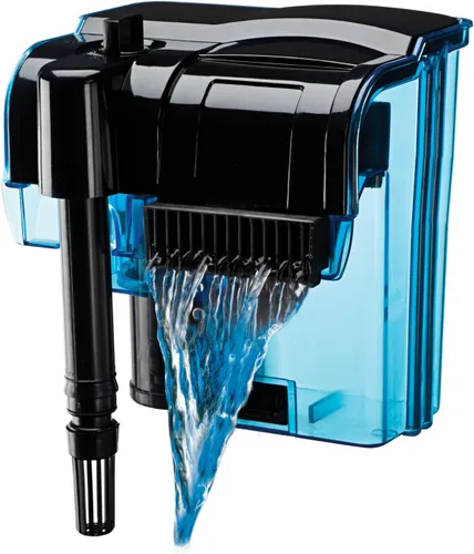Vista 18 de Penn-Plax Filtro de alimentación Cascade 20 – Mini filtro colgante con filtración cuádruple – Ideal para instalaciones de agua dulce y salada