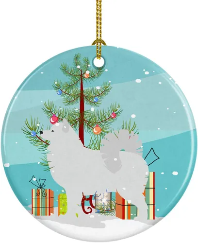 Vista 71 de Caroline's Treasures Cavalier King Charles Spaniel - Adorno de cerámica para árbol de Navidad, decoración colgante para el hogar, Navidad, fiestas